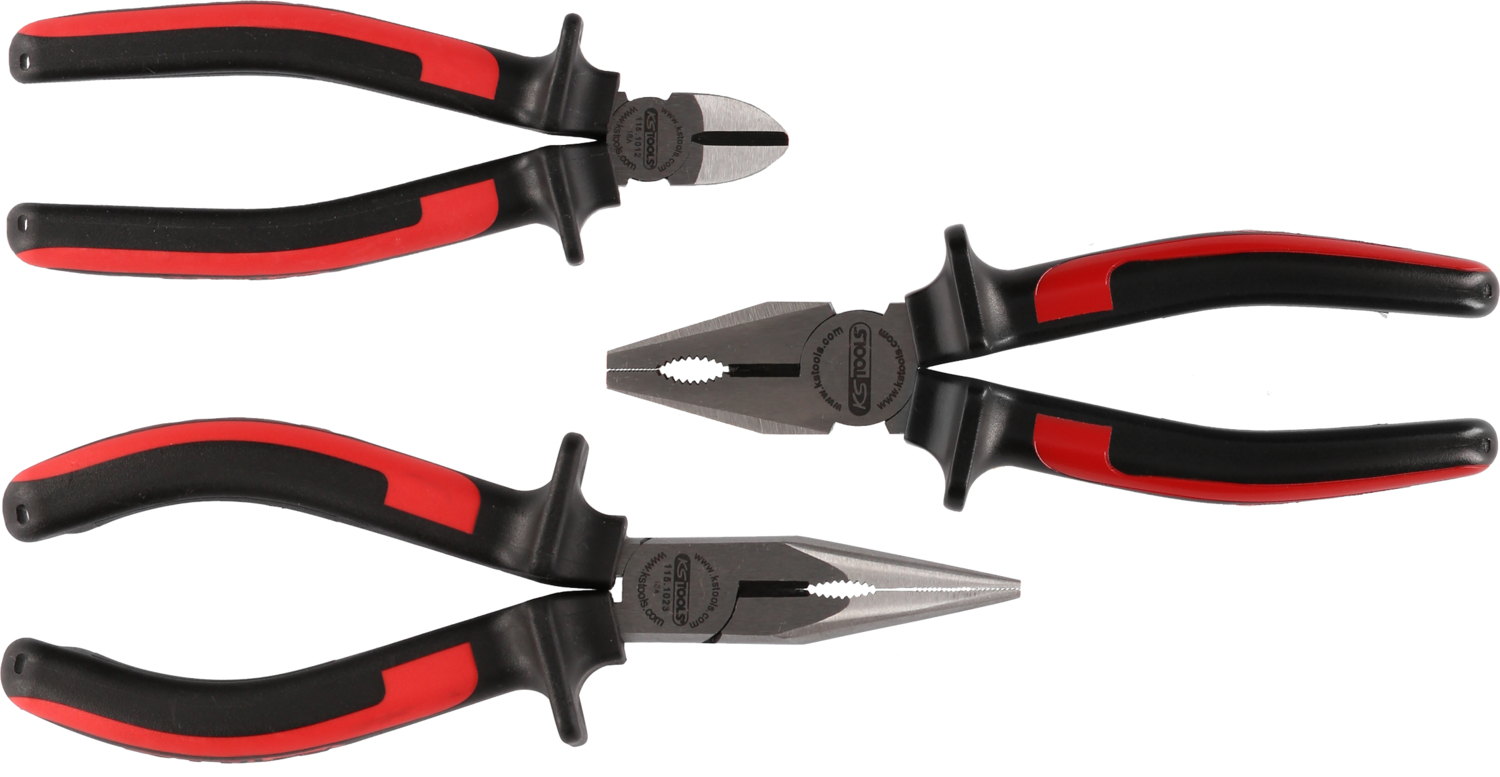 KS Tools ERGOTORQUE Zangen-Satz, 3-tlg