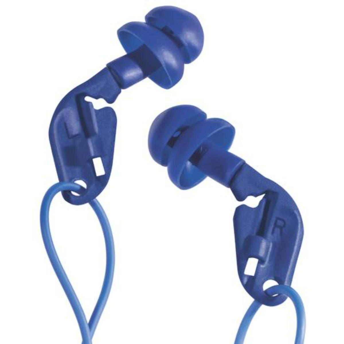 Uvex Mehrwegstöpsel xact-fit mit Kordel Minibox Größe M/L - 50 Paar