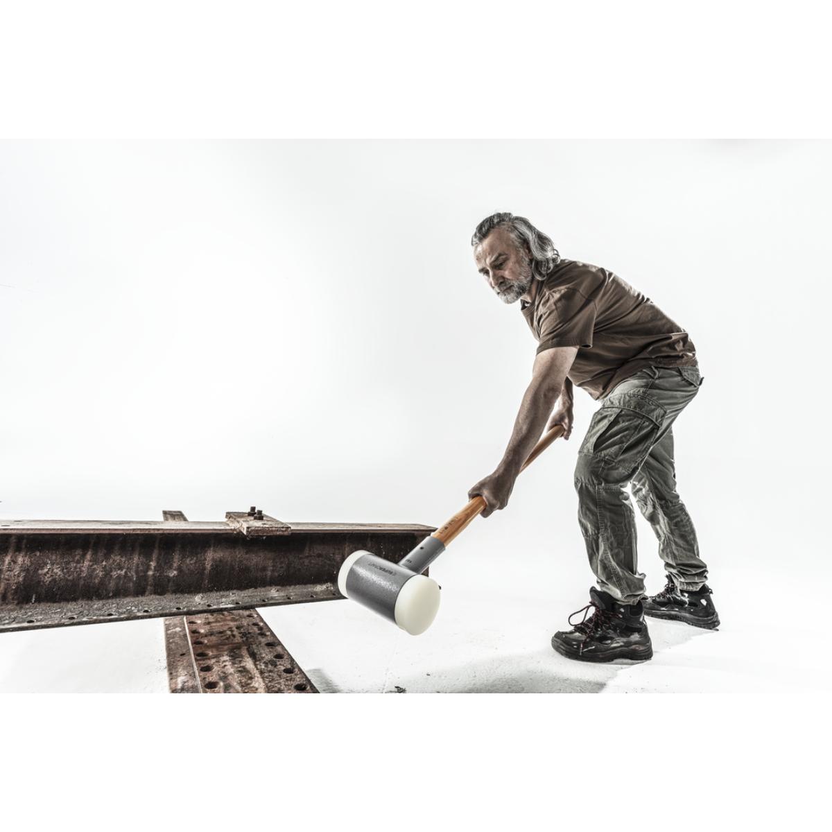 HALDER SUPERCRAFT - Vorschlaghammer mit schwingungsdämpfendem, ergonomisch geformtem Hickorystiel