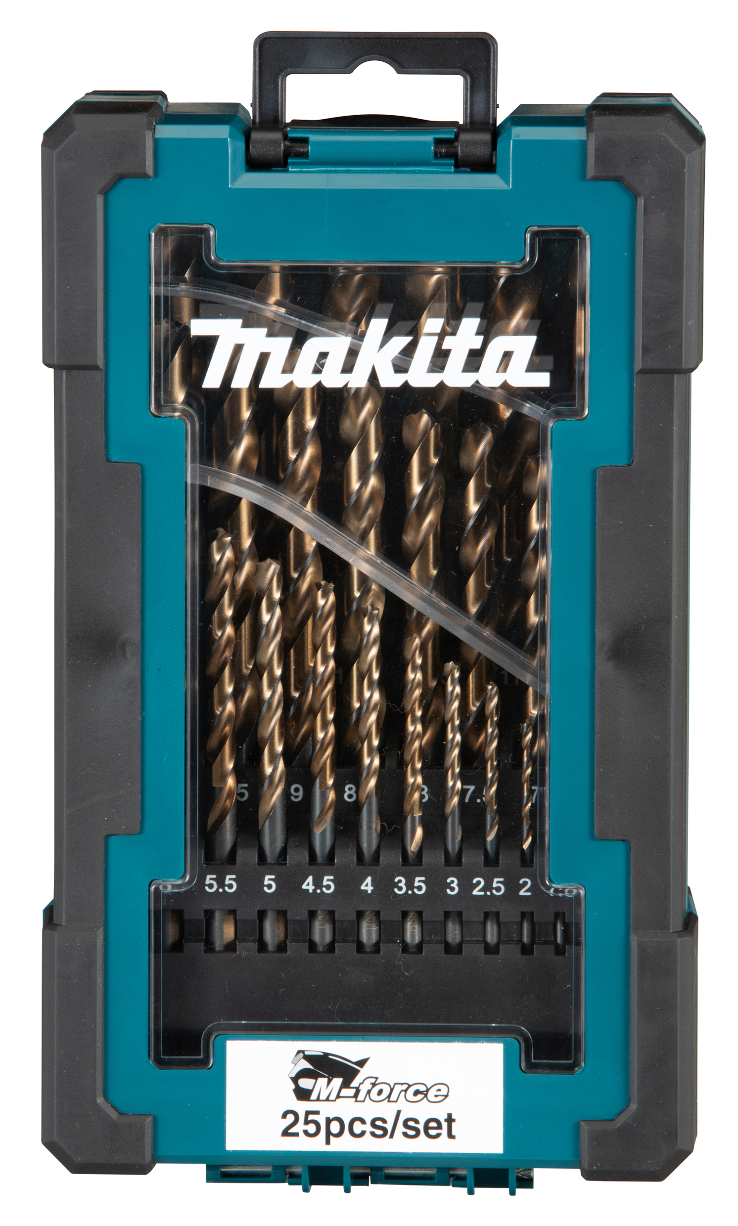 Makita Bohrer-Set M-Force, 25-teilig - Metall - D-67599