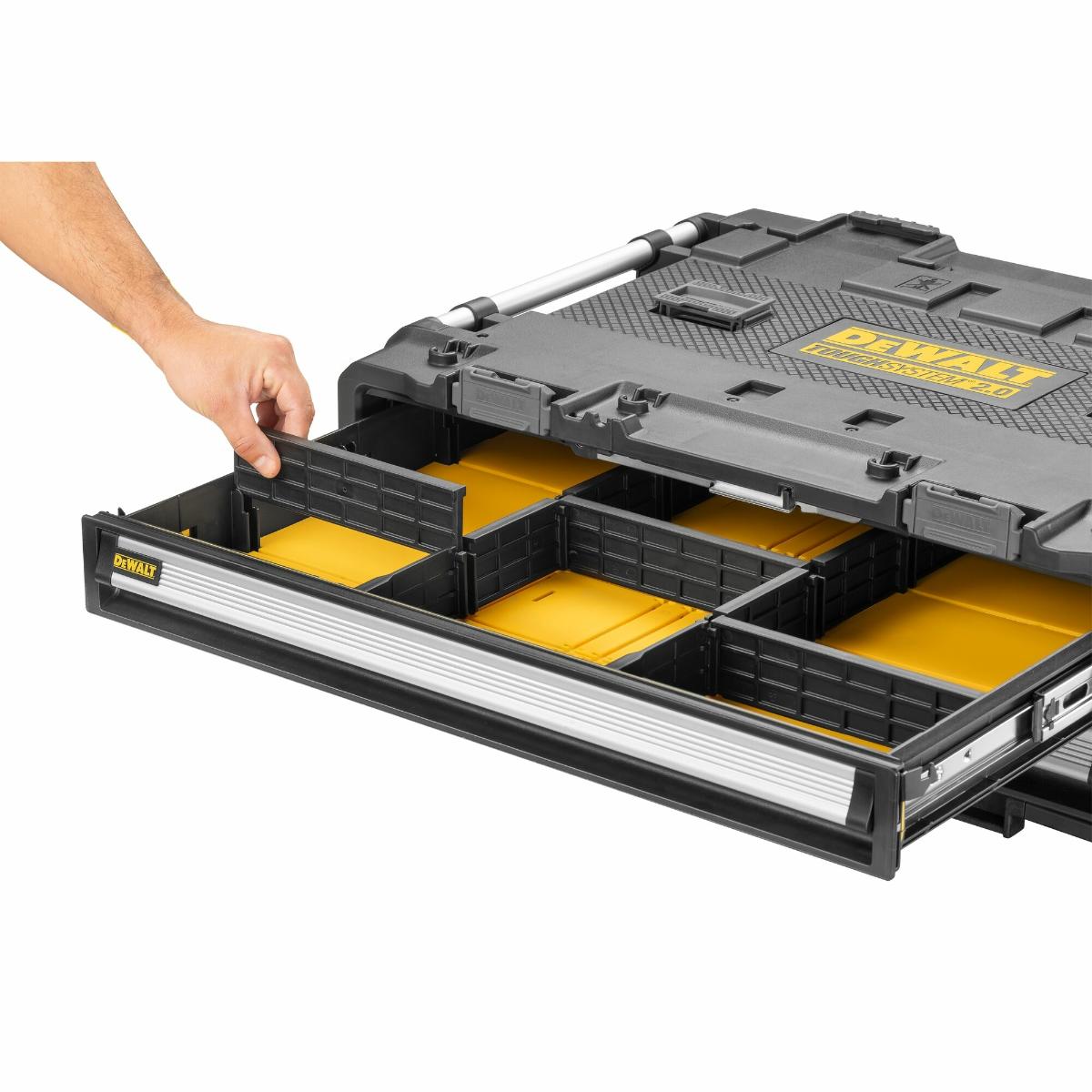 DEWALT ToughSystem 2.0 DXL Modul mit zwei Schubladen