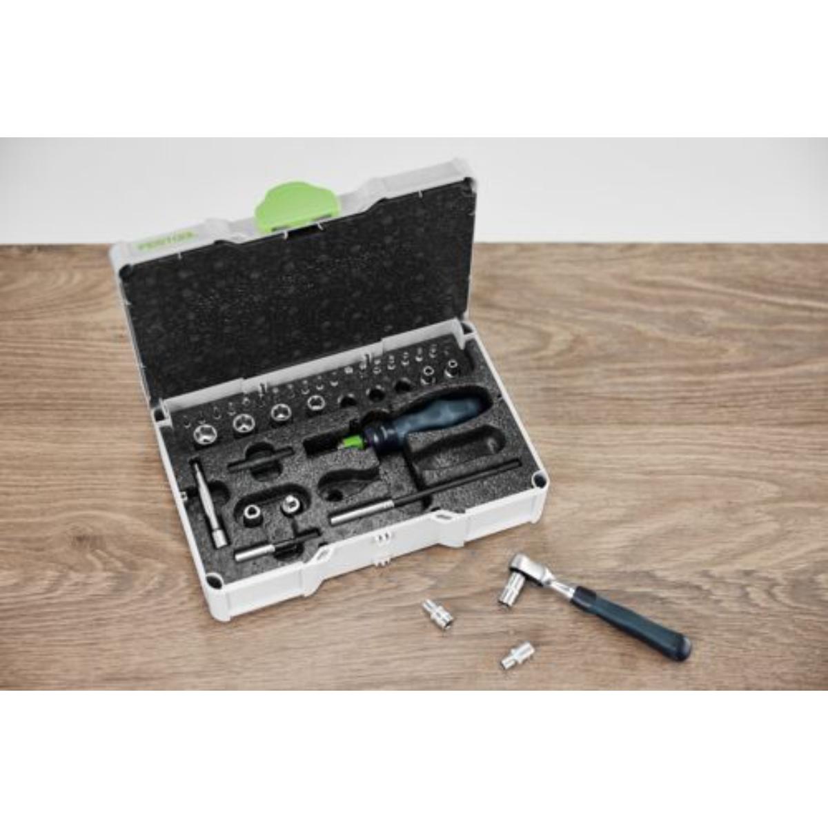 Festool Ratschen-Set SYS3 S 76-1/4"-CE RA