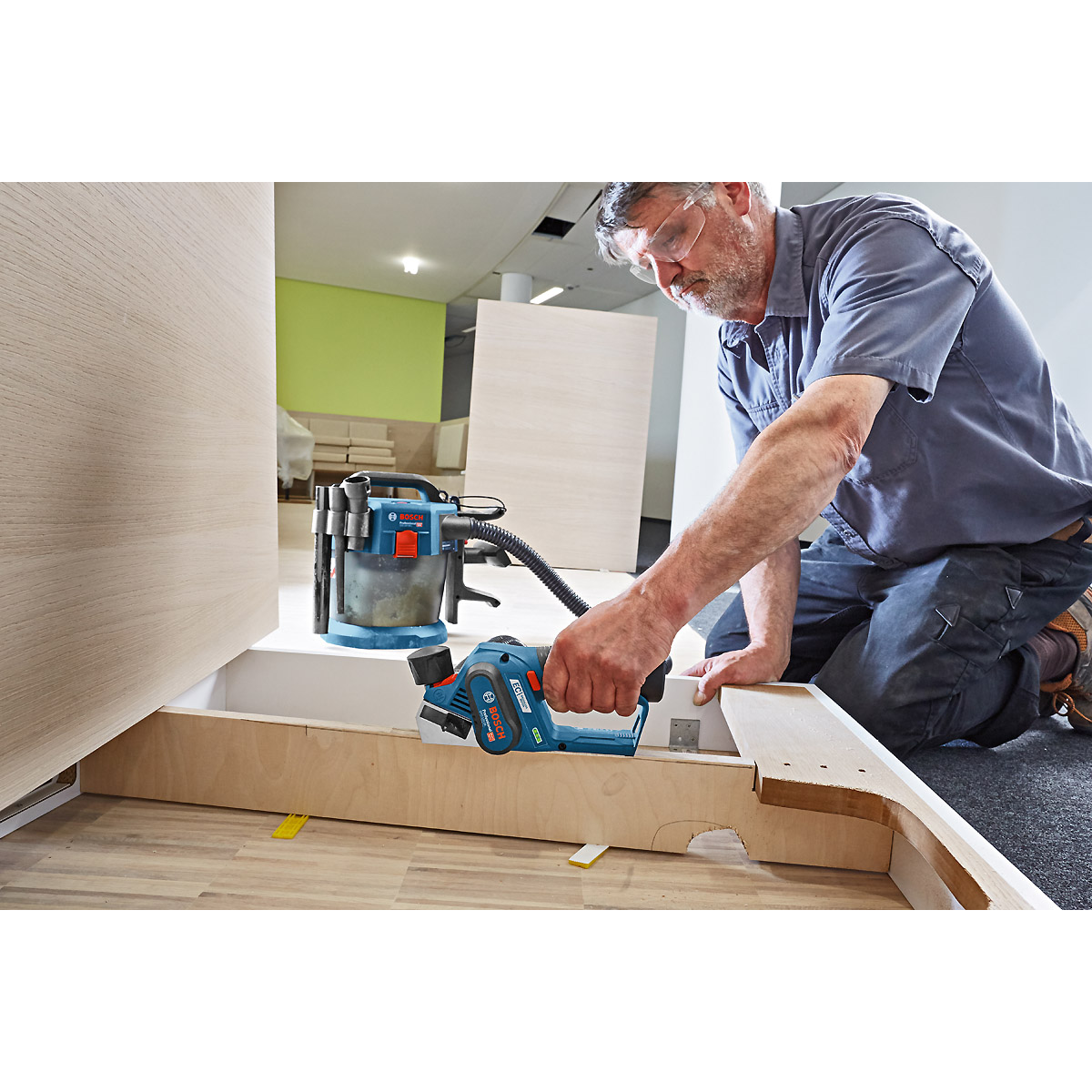 Bosch Akku-Hobel GHO 12V-20, Solo Version