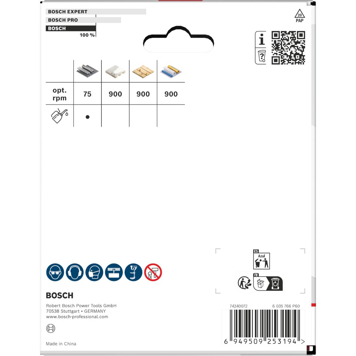 Bosch Multi Material Lochsäge mit Gewinde, 114 x 40 mm