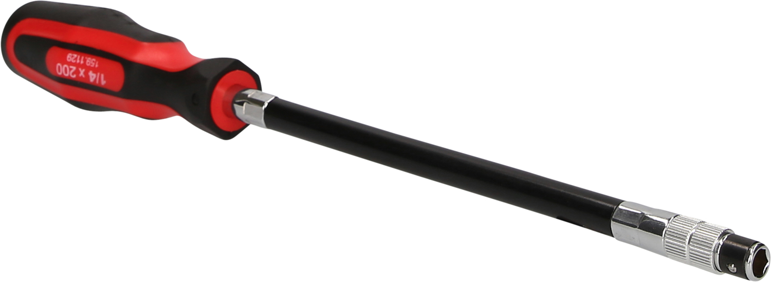KS Tools 1/4" ERGOTORQUEplus Bit-Schraubendreher flexibel, 200mm