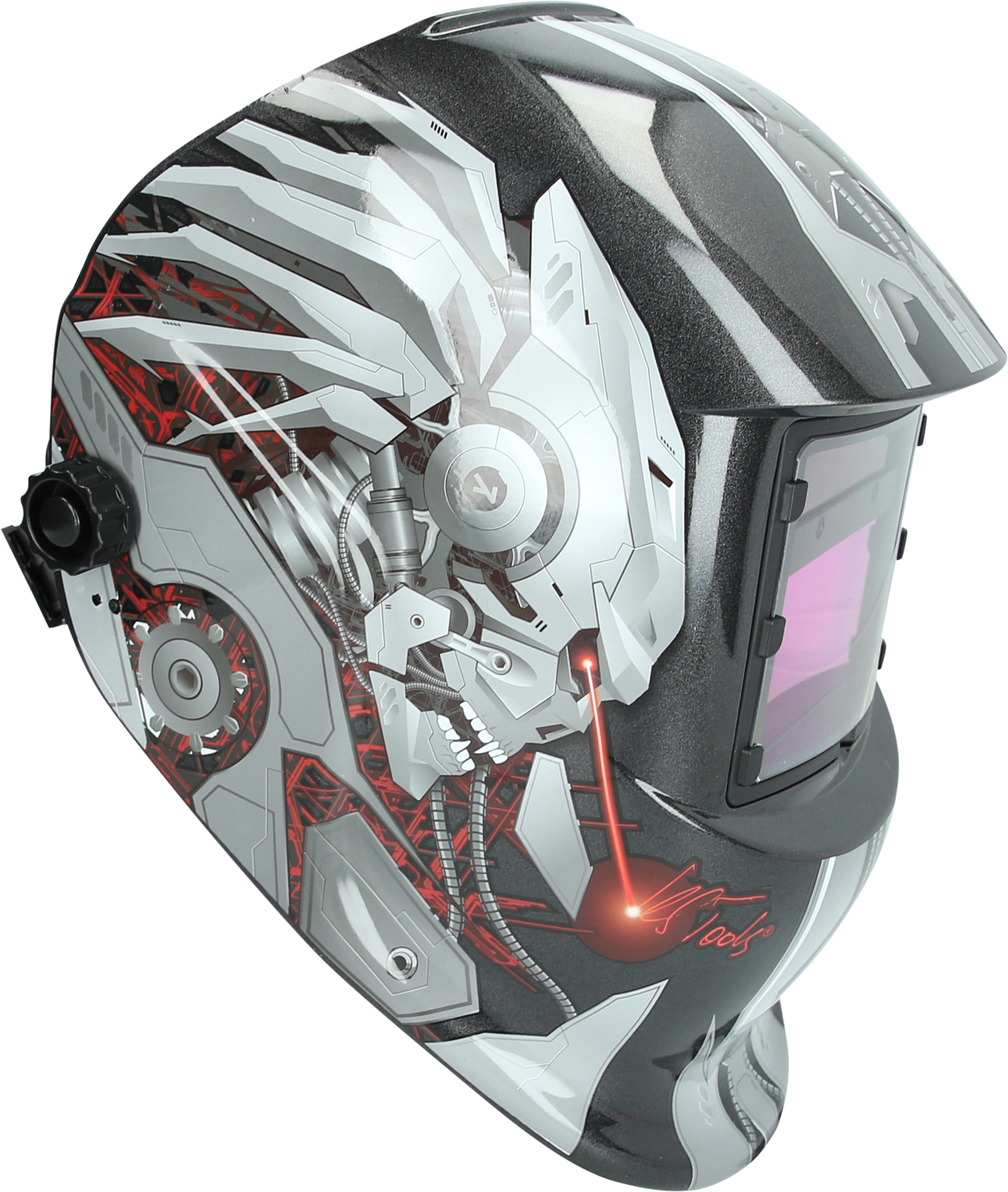 KS Tools Schweißer-Schutzhelm, Steel Design