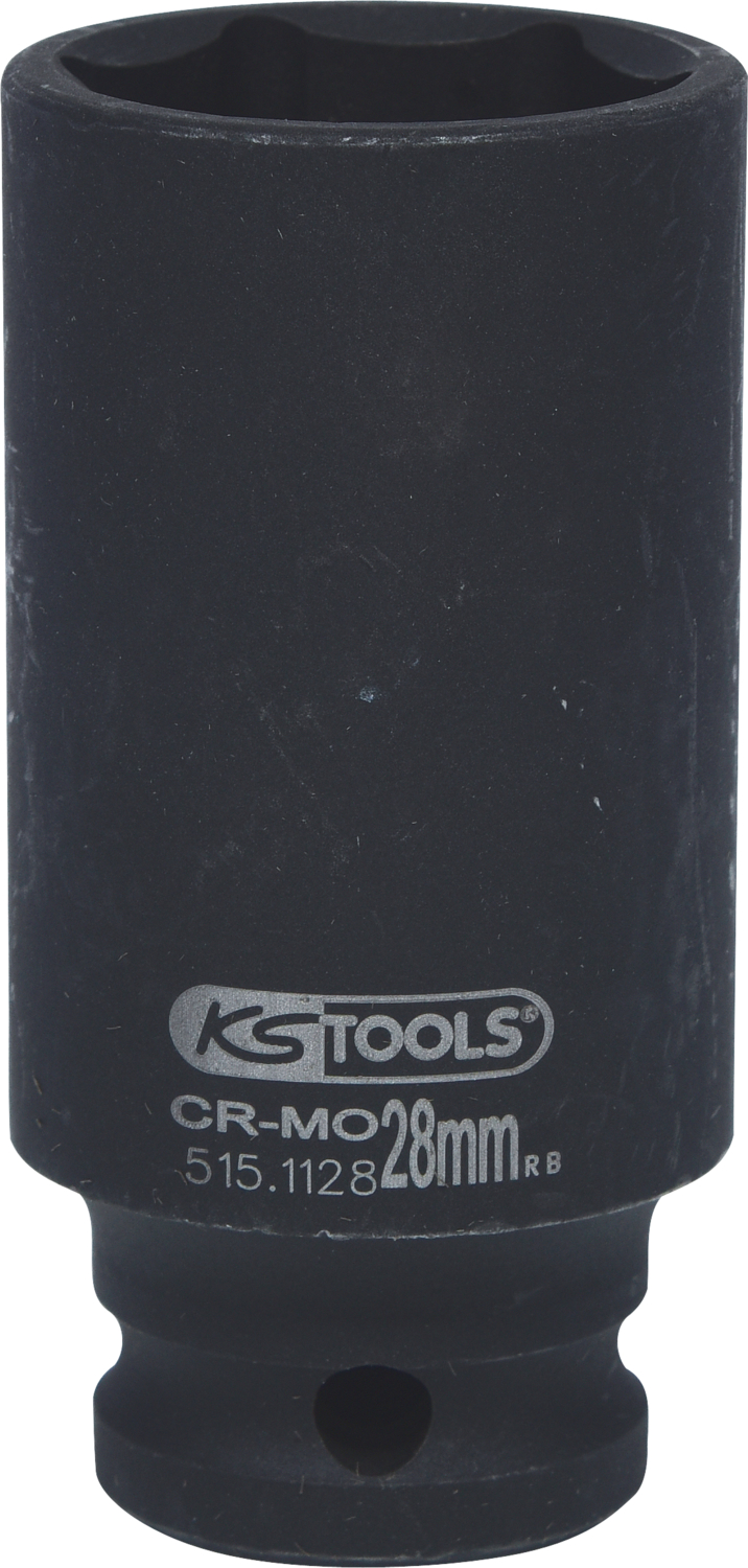 KS Tools 1/2" Sechskant-Kraft-Stecknuss, lang