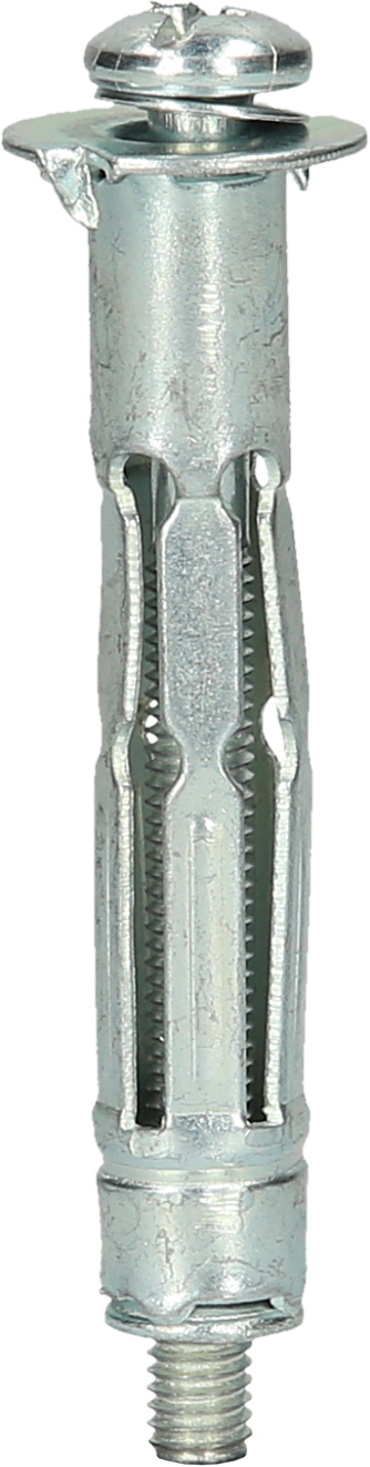 KS Tools Sortiment Spreiz- und Ankerdübel, M4x20mm - M6x52mm, 40-tlg