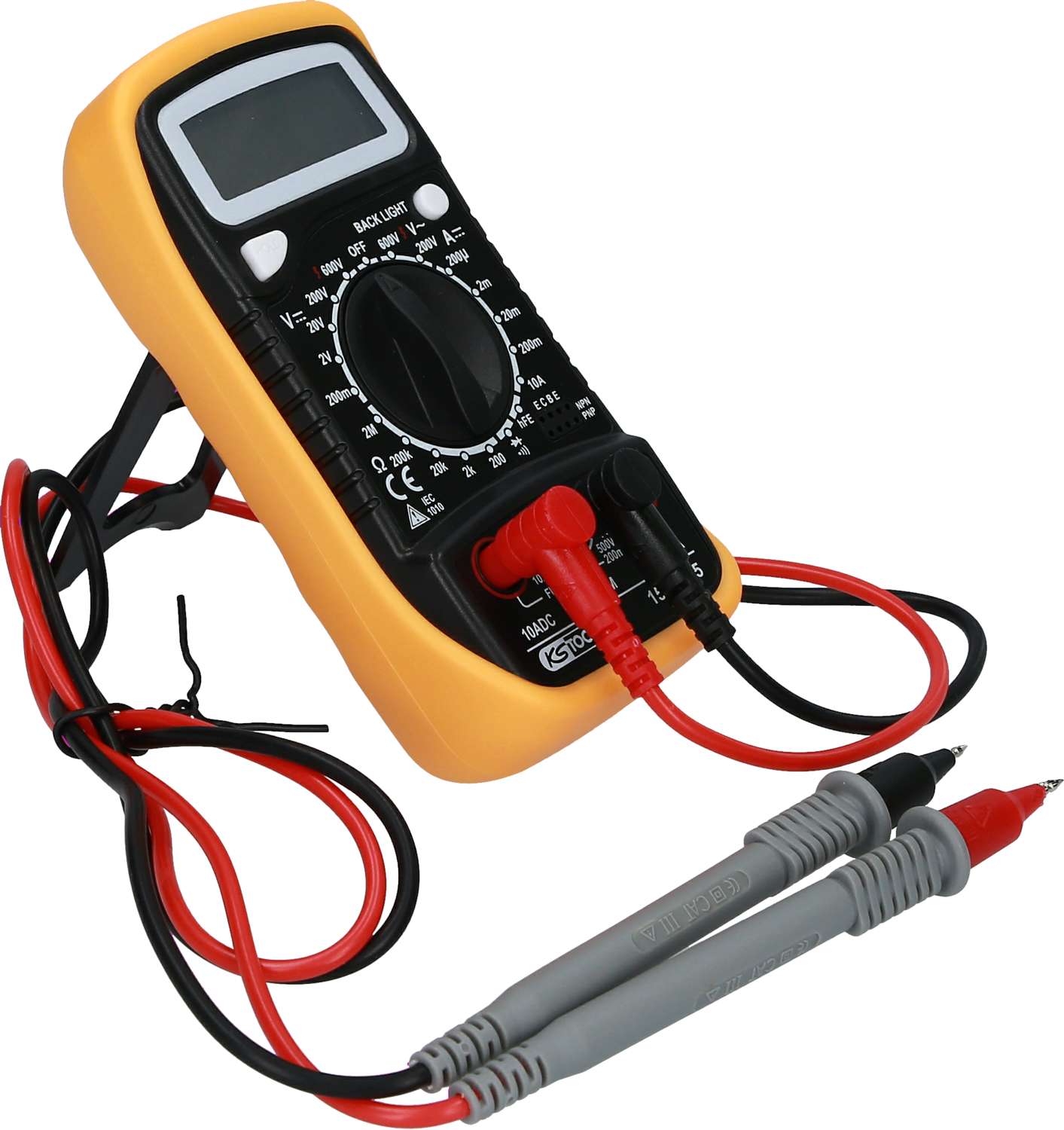 KS Tools Digital Multimeter inkl. Prüfspitzen