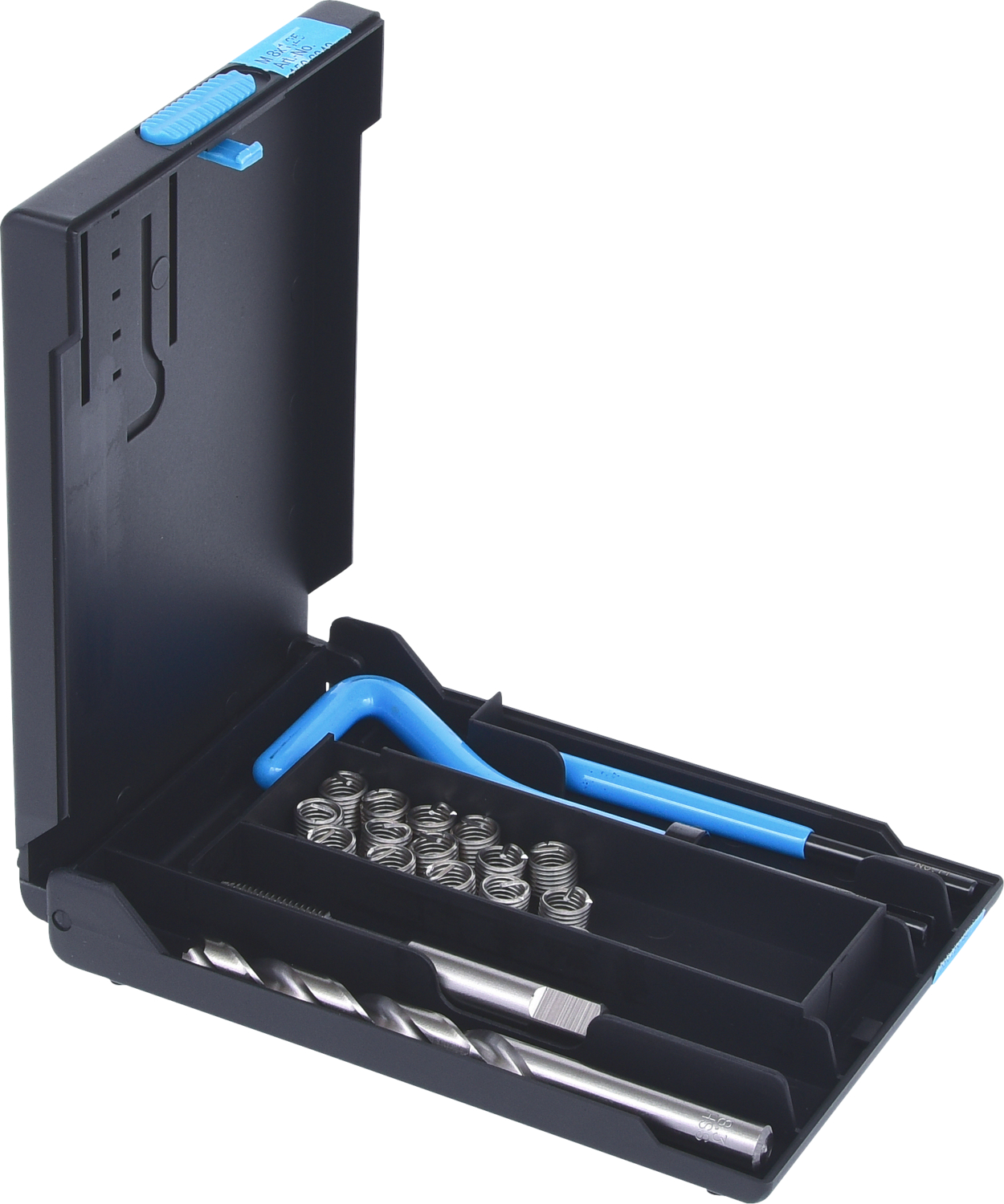 KS Tools Nirostahl Gewinde-Reparatur-Satz M8x1,25x10,8mm, 24-tlg