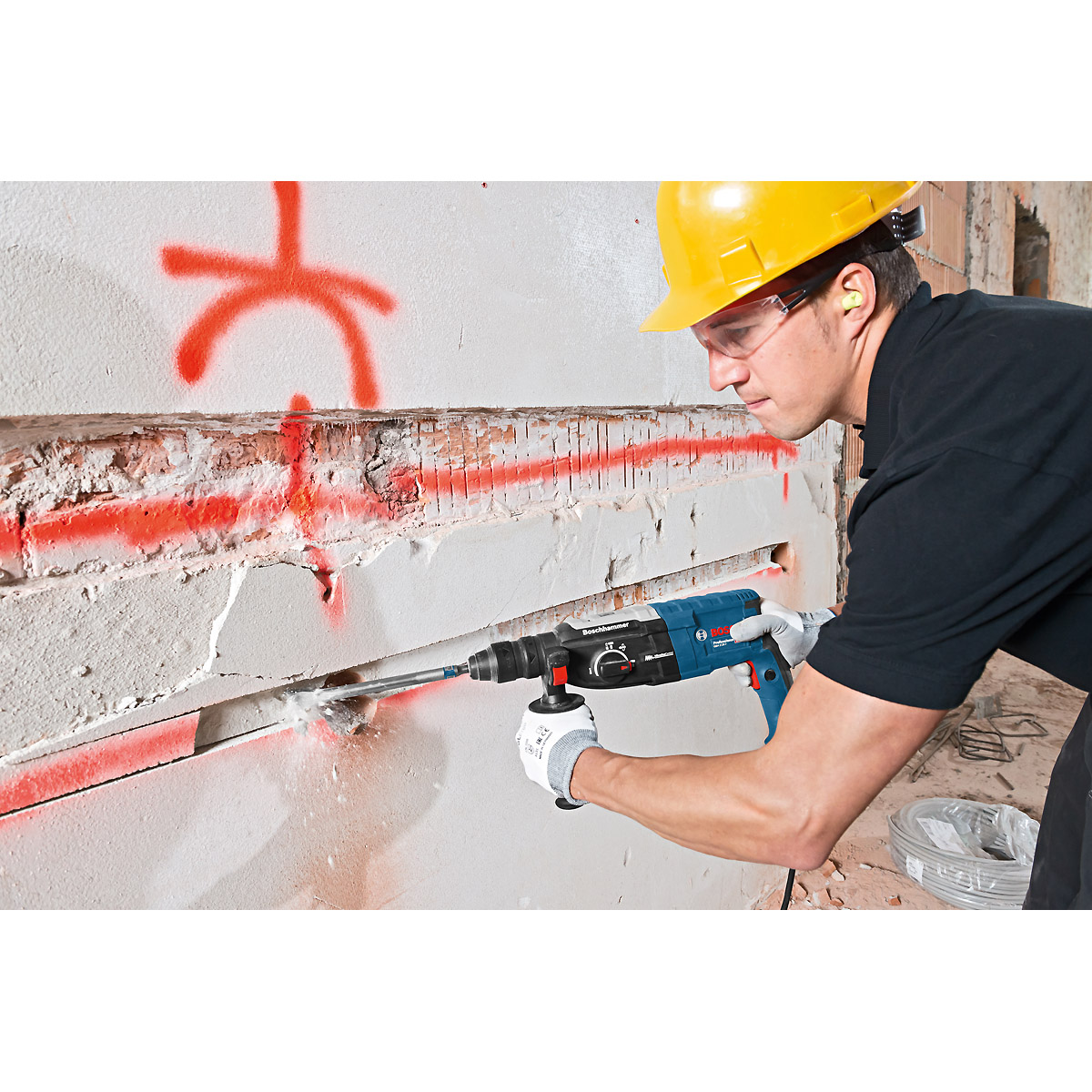 Bosch Bohrhammer mit SDS plus GBH 2-28 F, L-BOXX