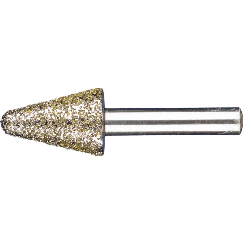 PFERD TOOLS Diamant-Schleifstift Kegel zum Schleifen von Grau-und Sphäroguss