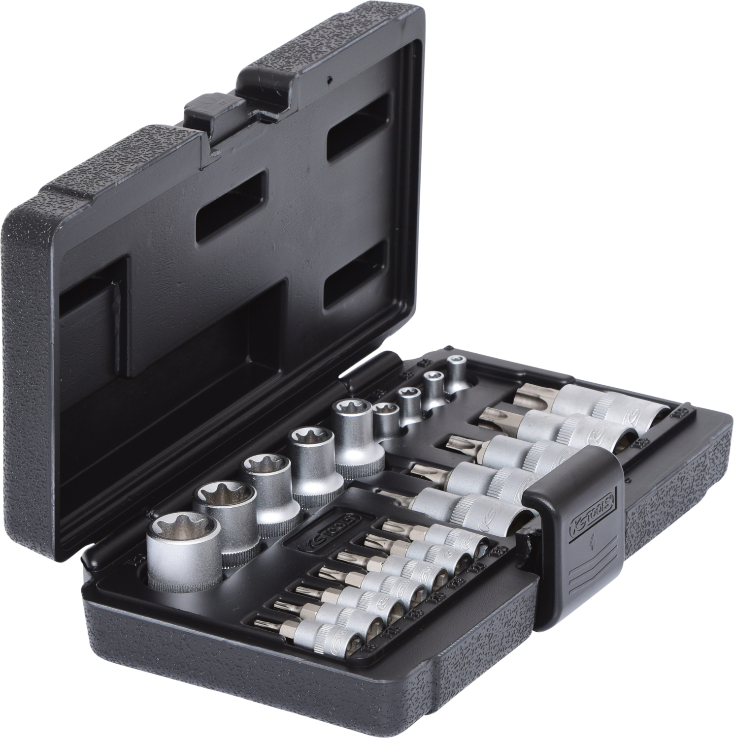 KS Tools 1/4"+1/2" Torx-Steckschlüssel-Satz, 21-tlg