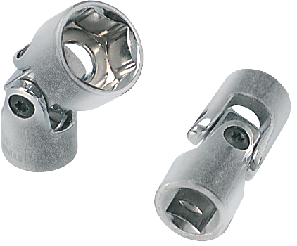 KS Tools 3/8" Sechskant-Stecknuss mit Gelenk