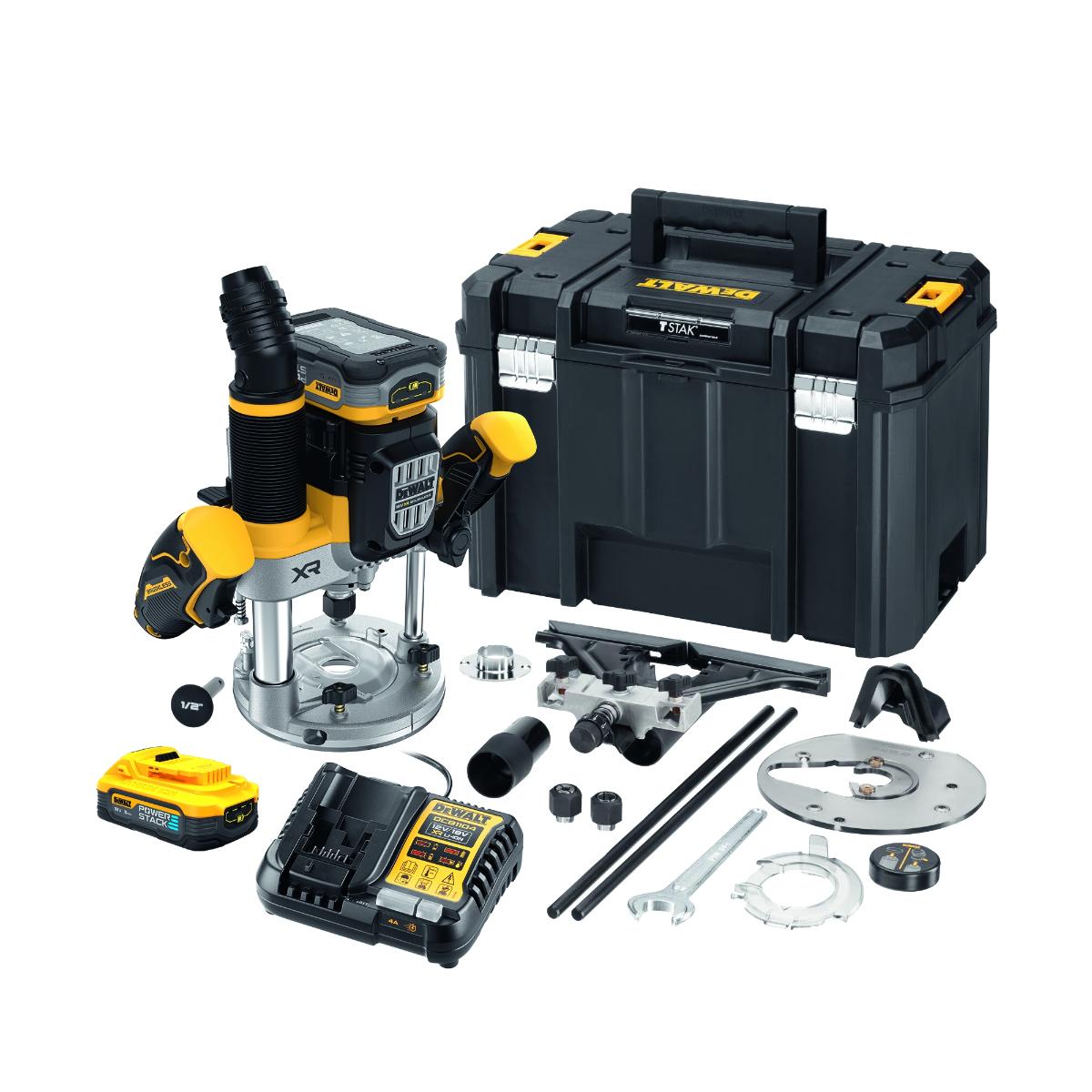 DEWALT Akku-Oberfräse, 18 V / 5 Ah
