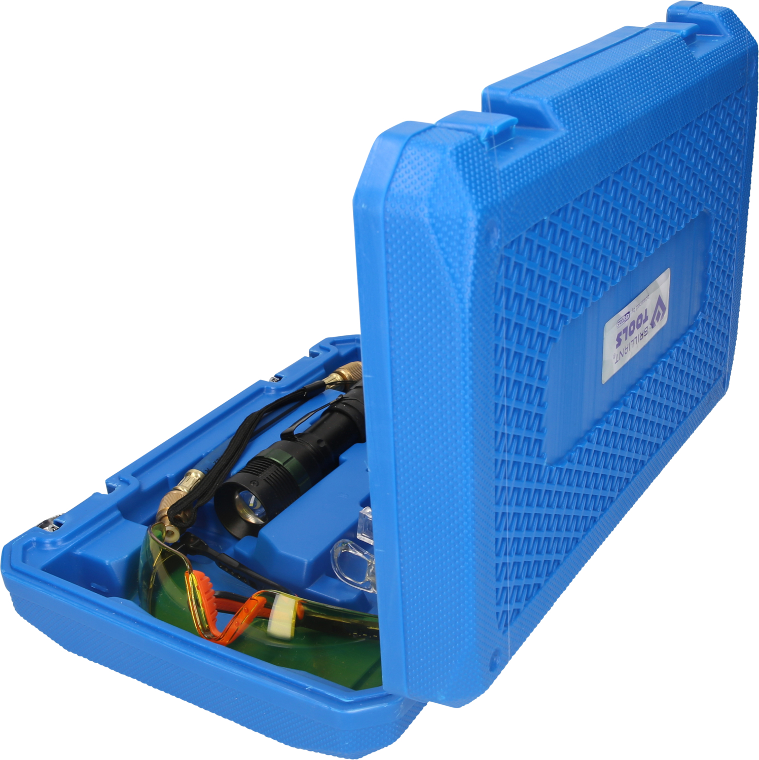 Brilliant Tools UV-Lecksuch-Taschenlampen-Satz, 8-tlg - BT611020