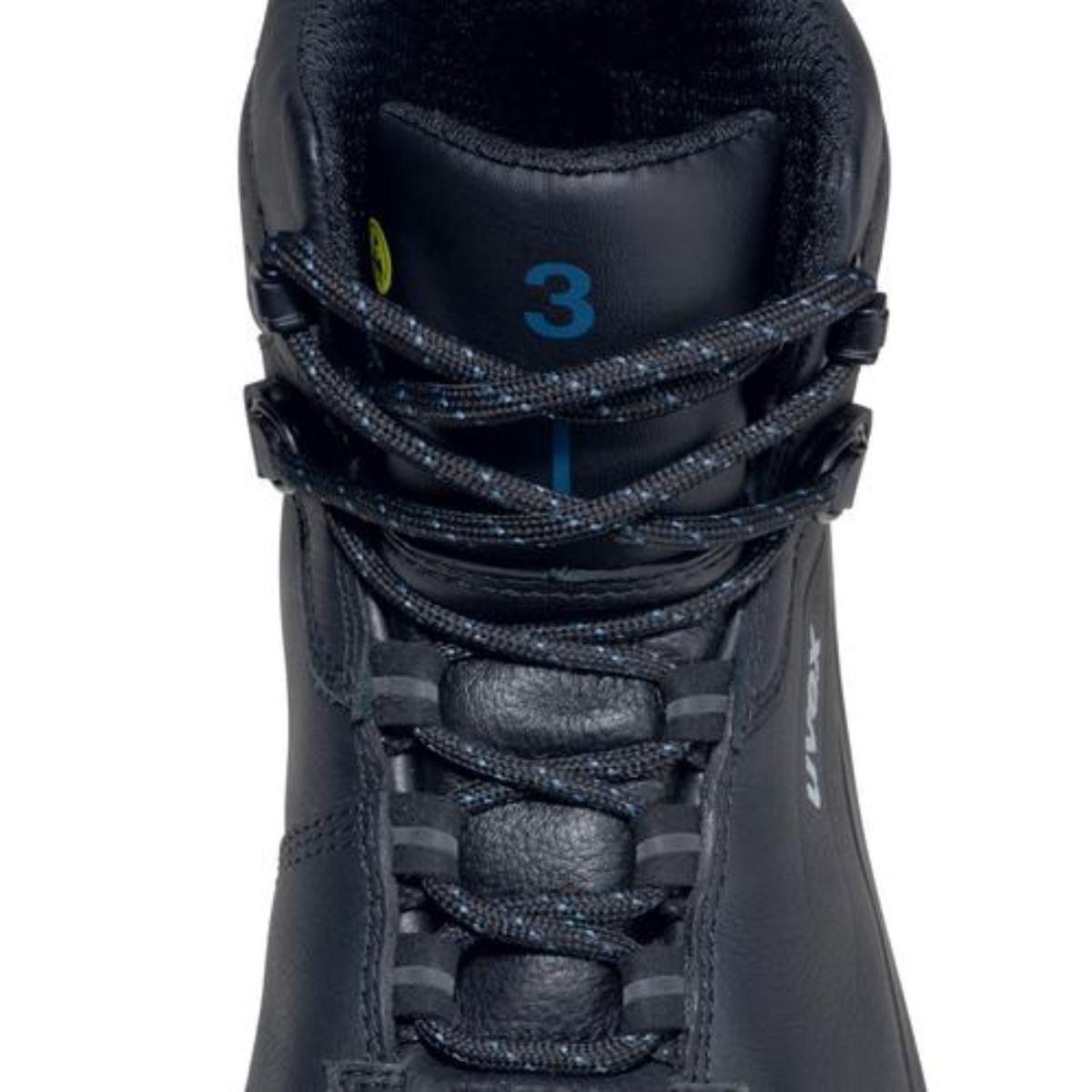 uvex 3 MACSOLE Sicherheitsschuh Stiefel S3, schwarz