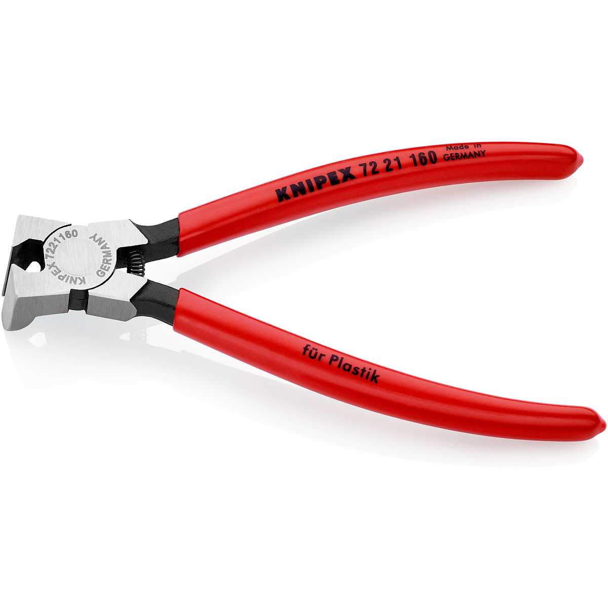 KNIPEX Seitenschneider für Kunststoff angewinkelt
