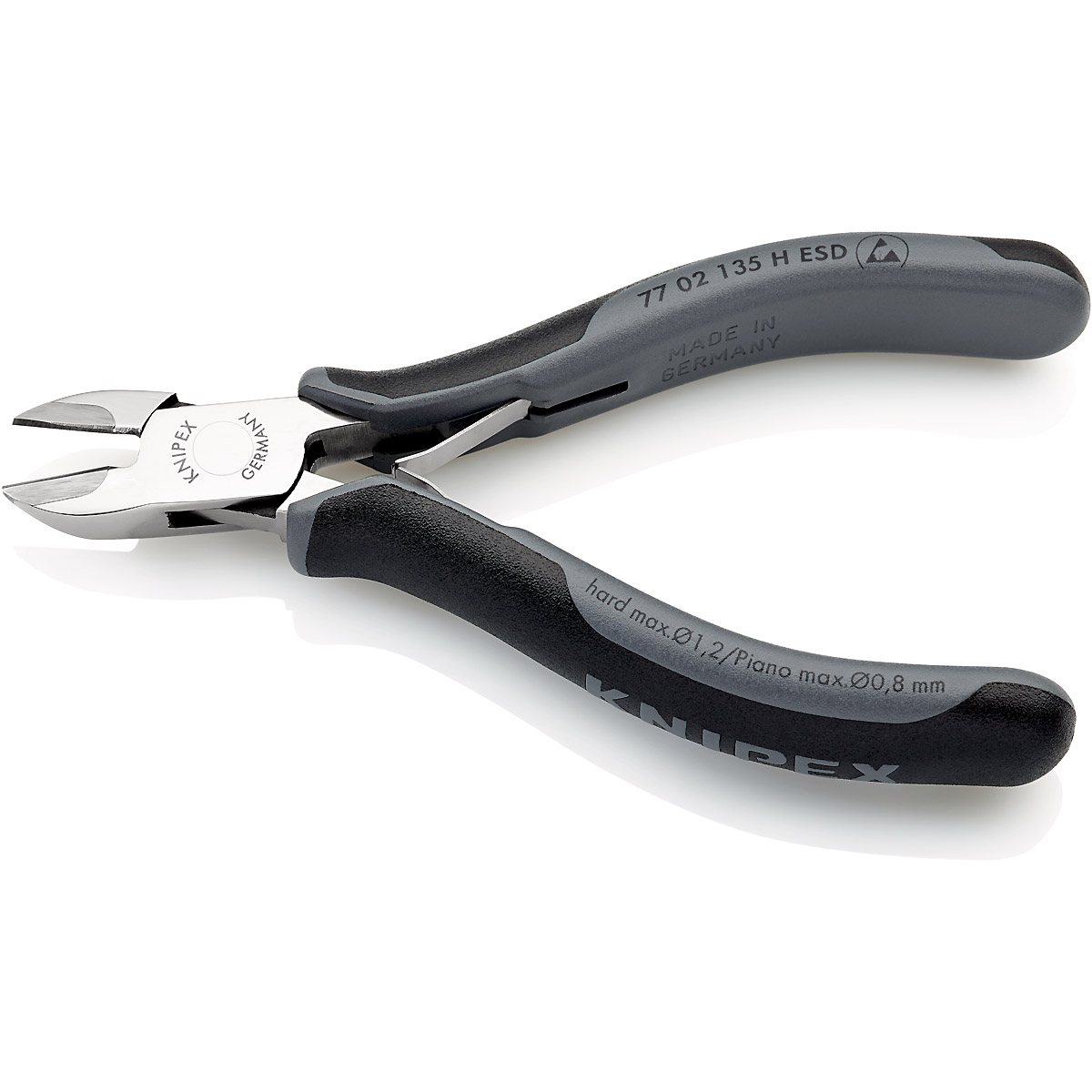 KNIPEX Hartmetall-Elektronik-Seitenschn. ESD