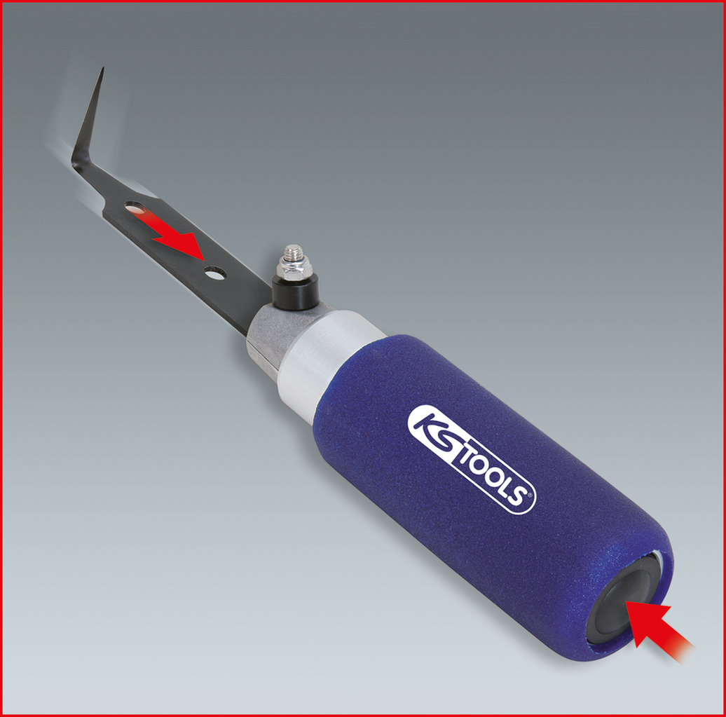 KS Tools Ziehmesser mit Schnellwechselsystem, 130mm