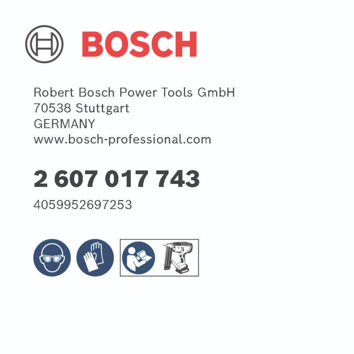 Bosch PRO MC16-N 25G Kronenklammerr mit mittlerem Rücken, 1,6/16 g, 25 mm, 10000-Stück