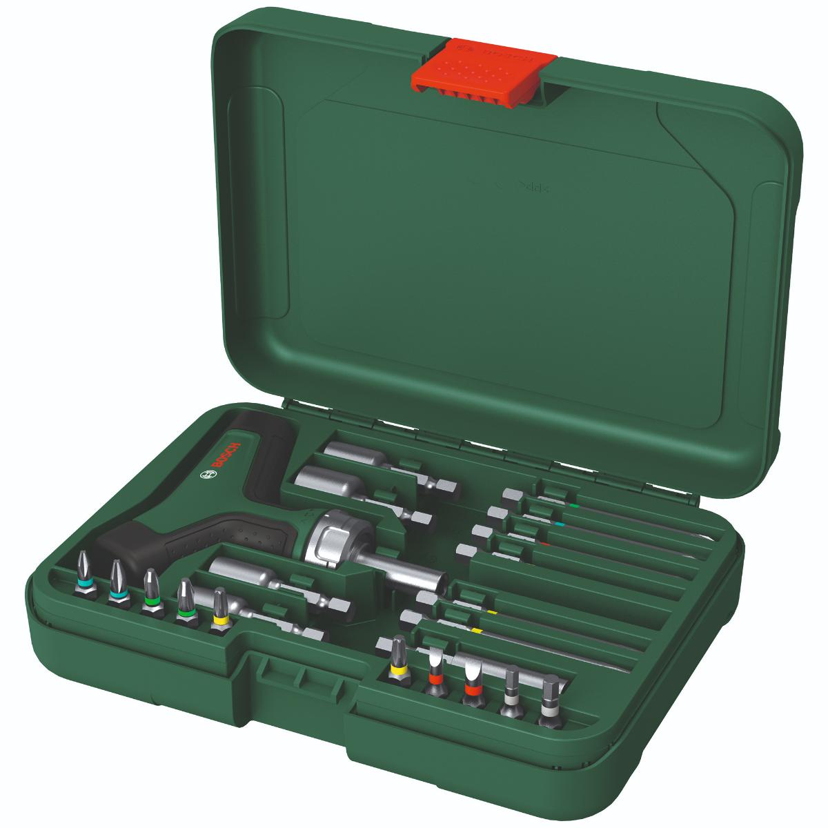 Bosch Bit-Ratschenschraubendreher T-Griff