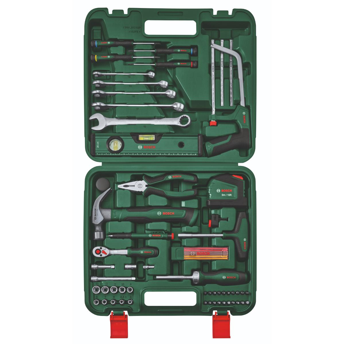 Bosch Handwerkzeuge Werkzeug-Set 63-teilig