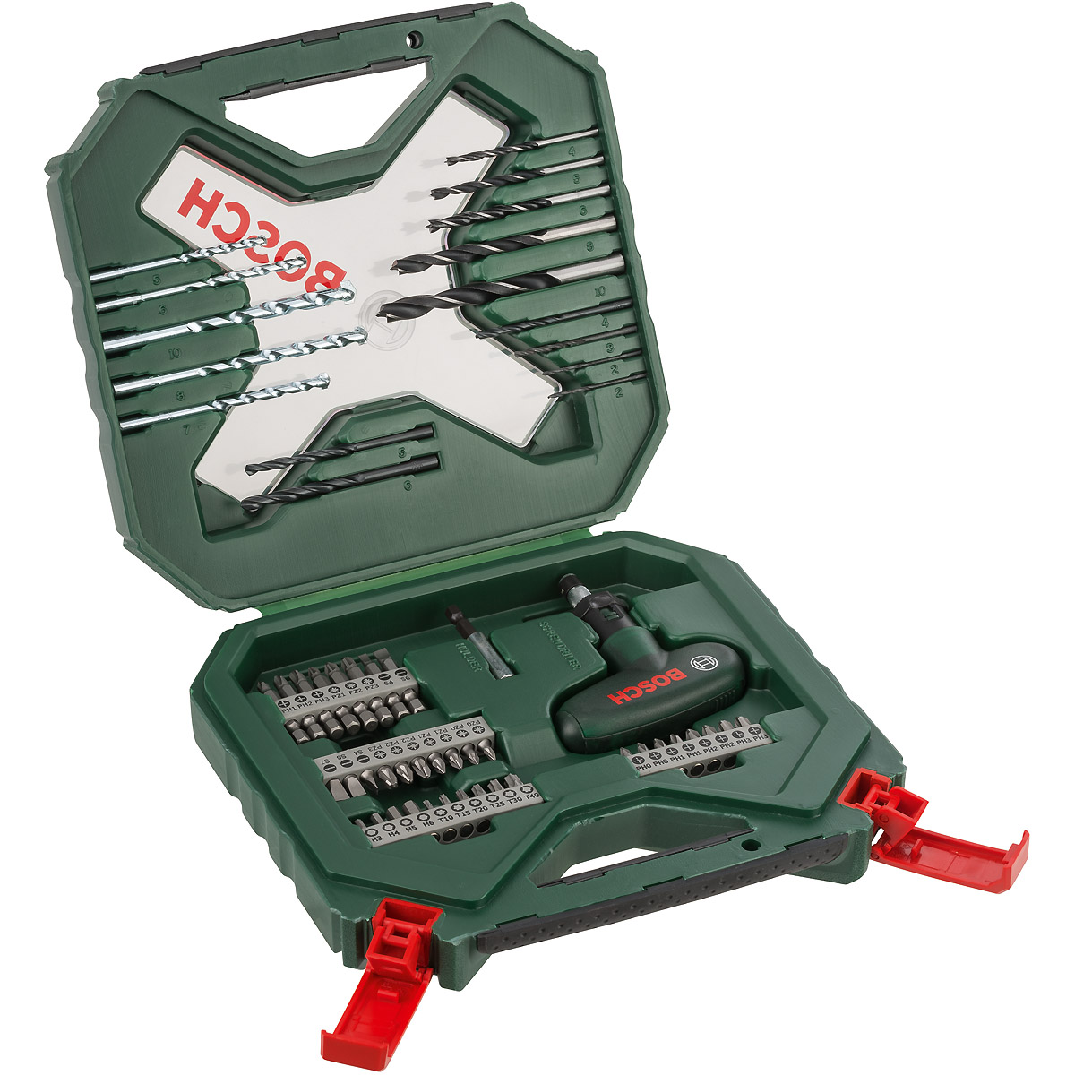 Bosch X-Line Classic Bohrer- und Schrauber-Set, 54-teilig