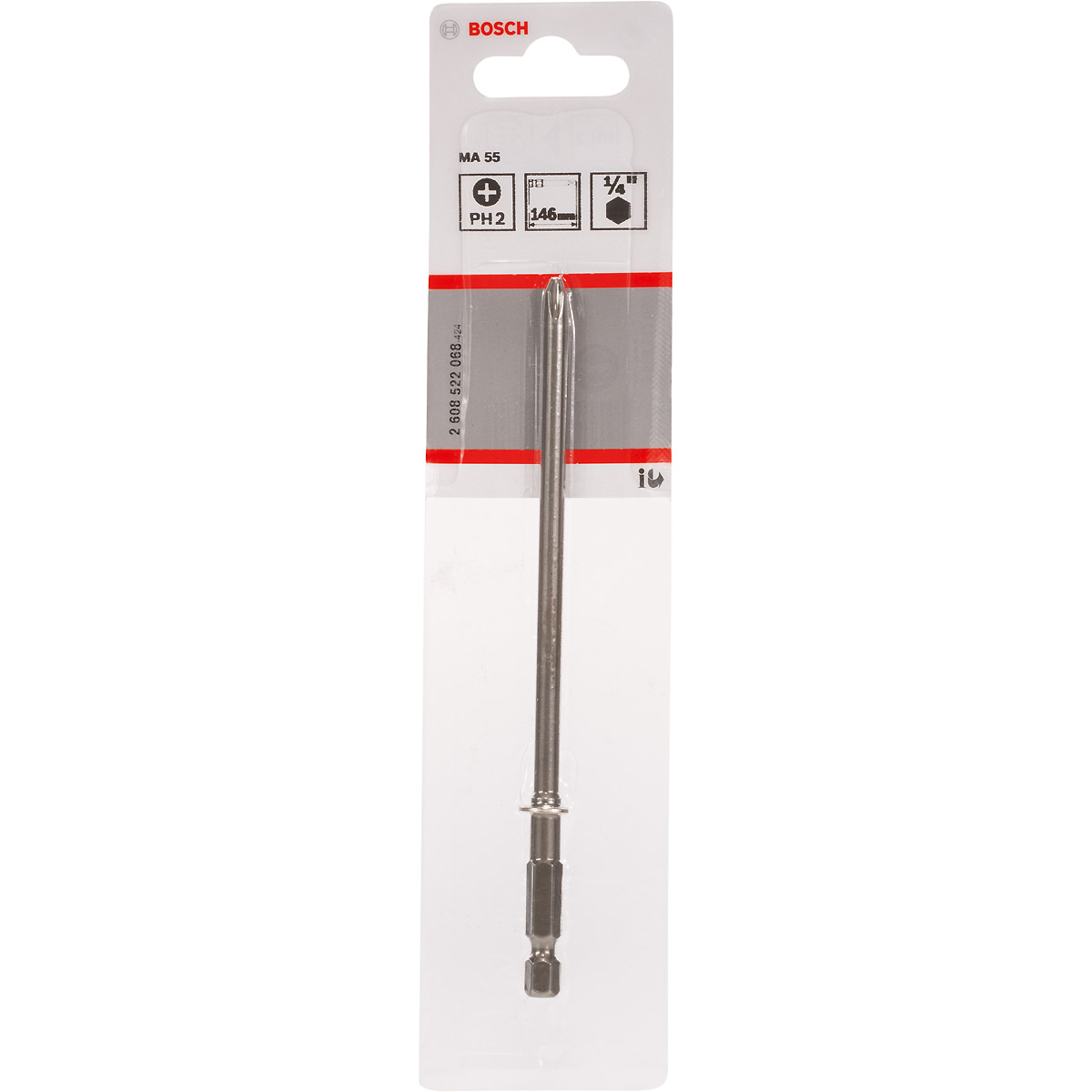 Bosch Schrauberbit Extra-Hart, Kreuzschlitz PH2