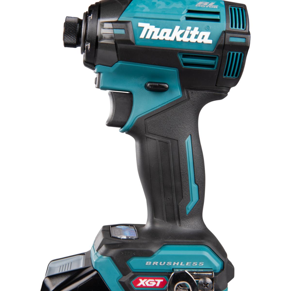 Makita Akku-Schlagschrauber XGT - 40V max. - 1/4 Zoll - 170 Nm - 0-3.700 U/min - TD002GD202