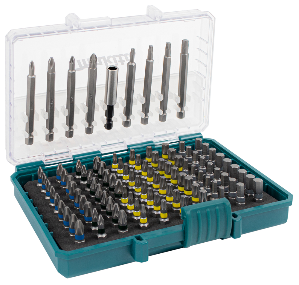 Makita Bit-Box, 99-teilig - PH, PZ, T, H  - P-81050