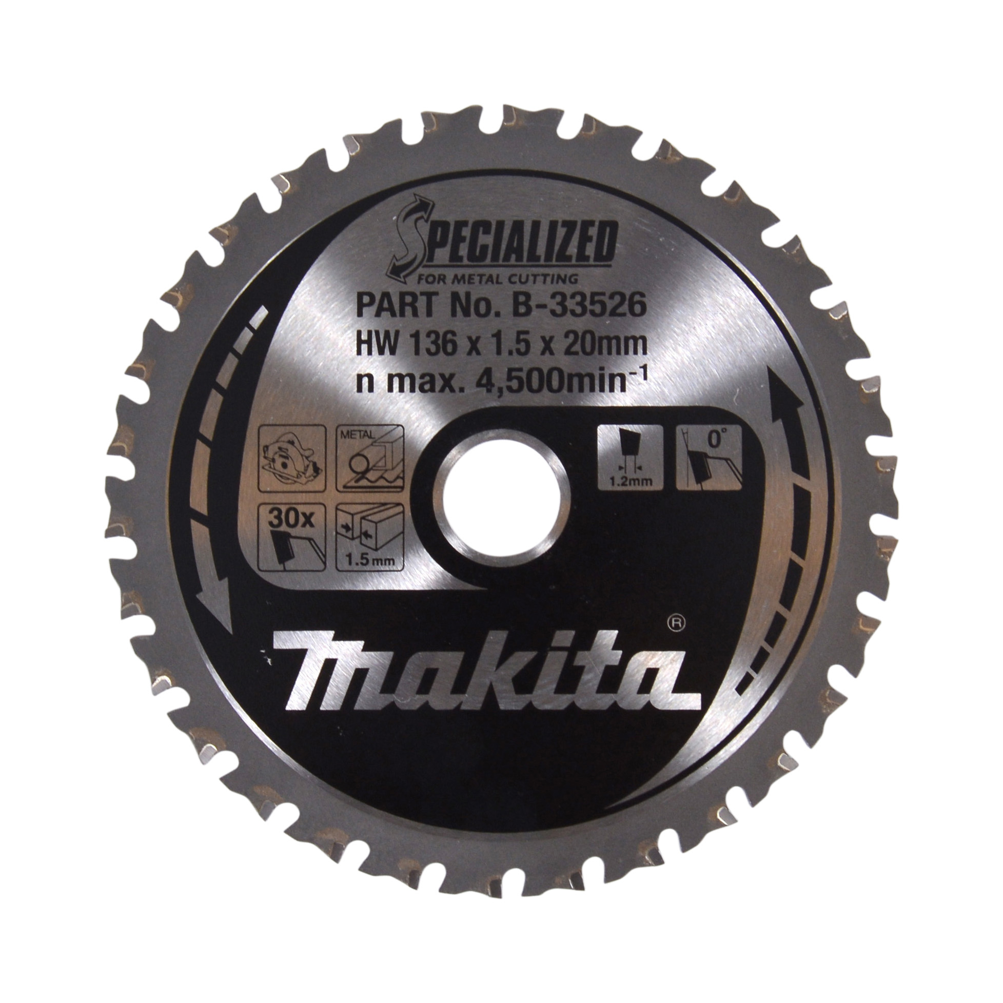 Makita SPECIALIZED Sägeb.136x20x30Z - B-33526