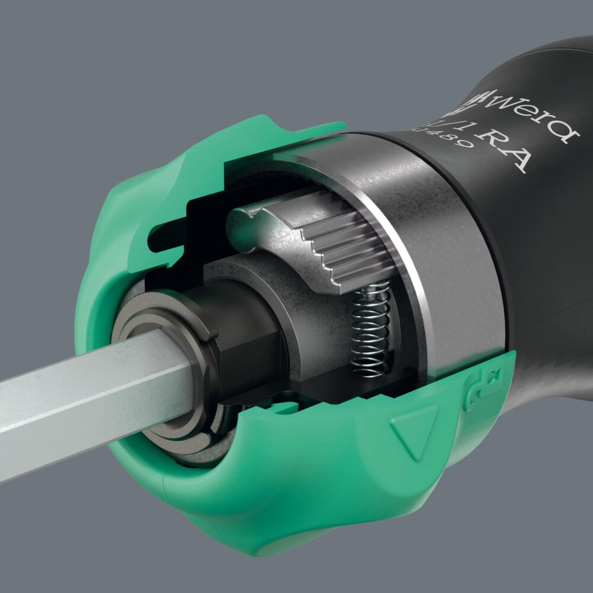 Wera Kraftform Kompakt 28 RA mit Tasche, 6-teiliges Set