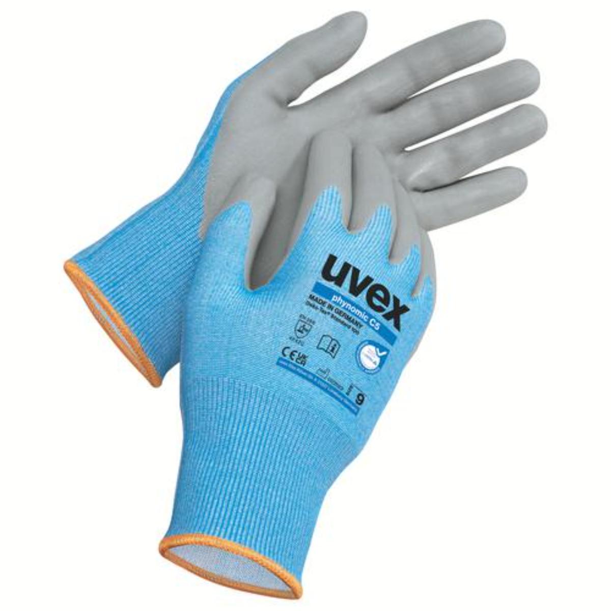 uvex Montage- u. Schnittschutzhandschuh phynomic C5