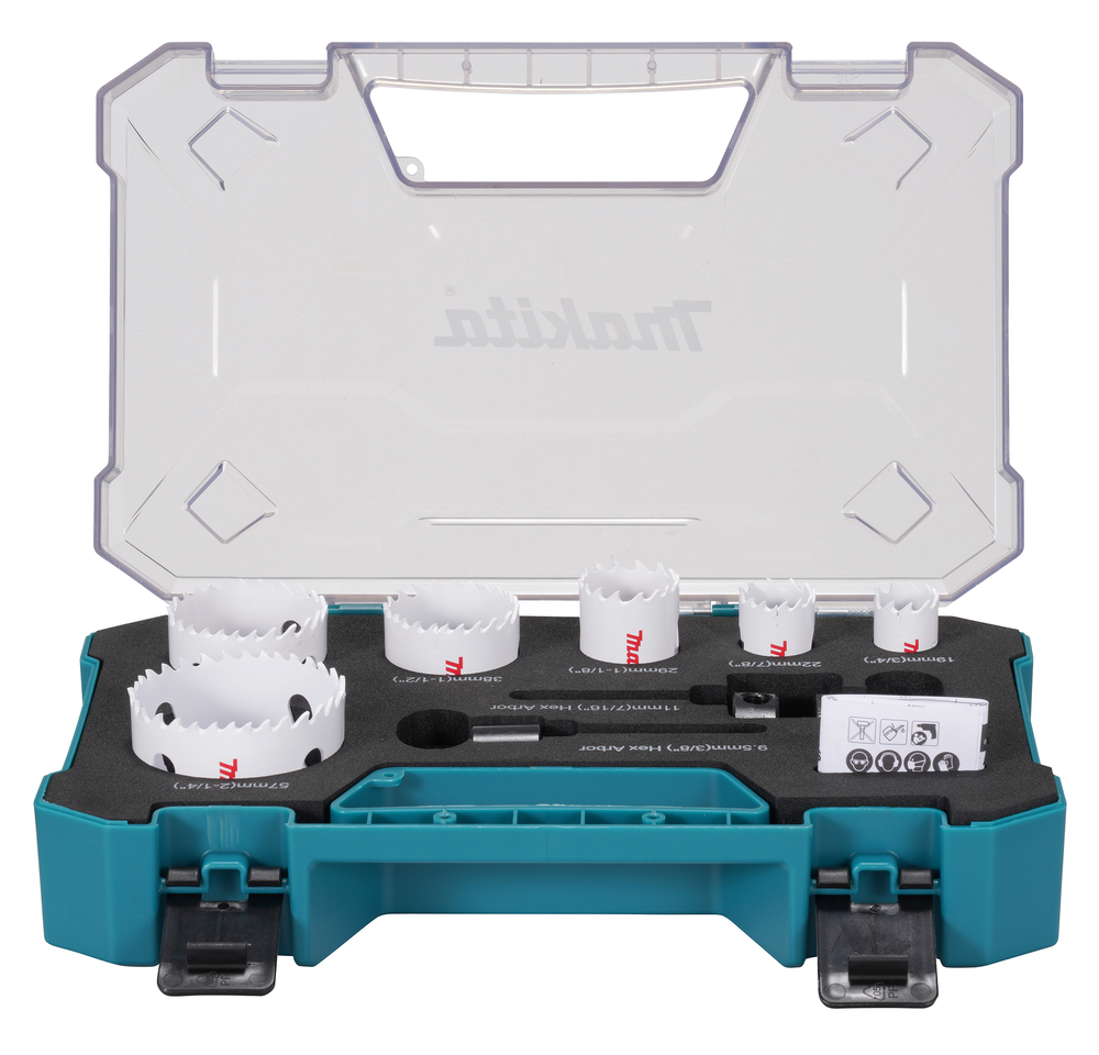Makita HSS BiM Lochsägen Sanitär-Set Ø 19-57mm - Schnitttiefe 38mm - D-47117