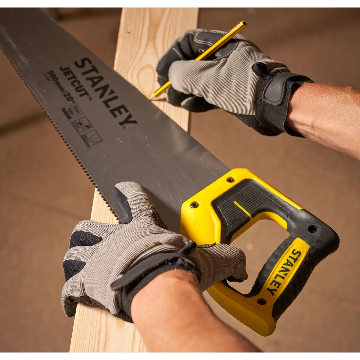 STANLEY JETCUT Handsäge 500mm 11TPI