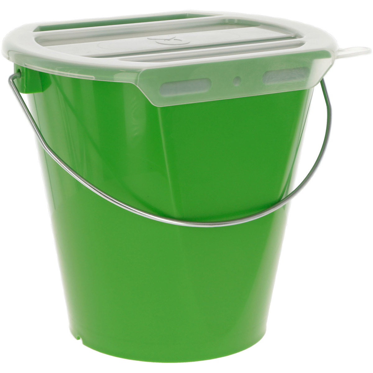 Kerbl Deckel MilkGuard für Tränkeeimer, weiß transparent