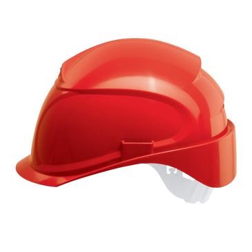 uvex airwing B-S Schutzhelm mit Lüftung - konvent. Innenaustattung - gekürztem Schirm