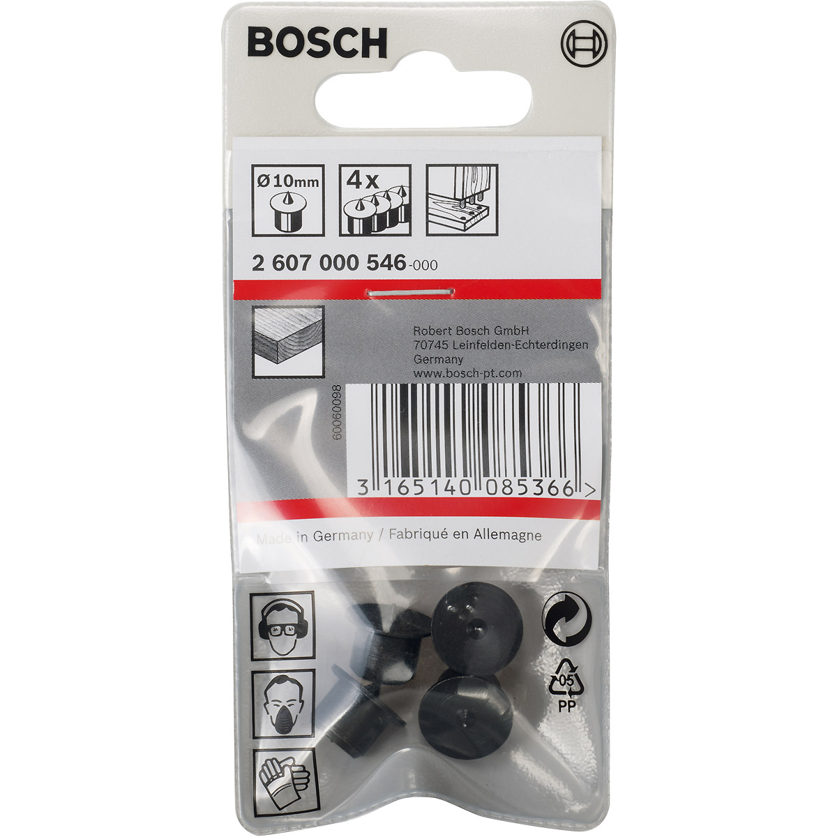 Bosch Dübelsetzer-Set, 4-teilig