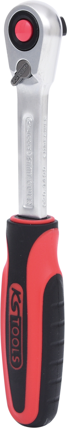KS Tools 1/4" SlimPOWER Umschaltknarre,72 Zahn