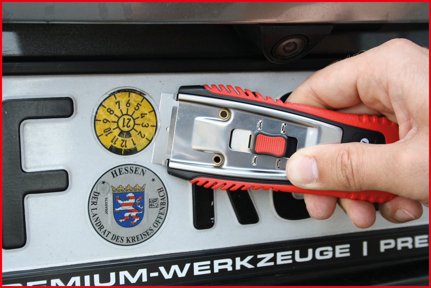 KS Tools Plakettenschaber, 40mm
