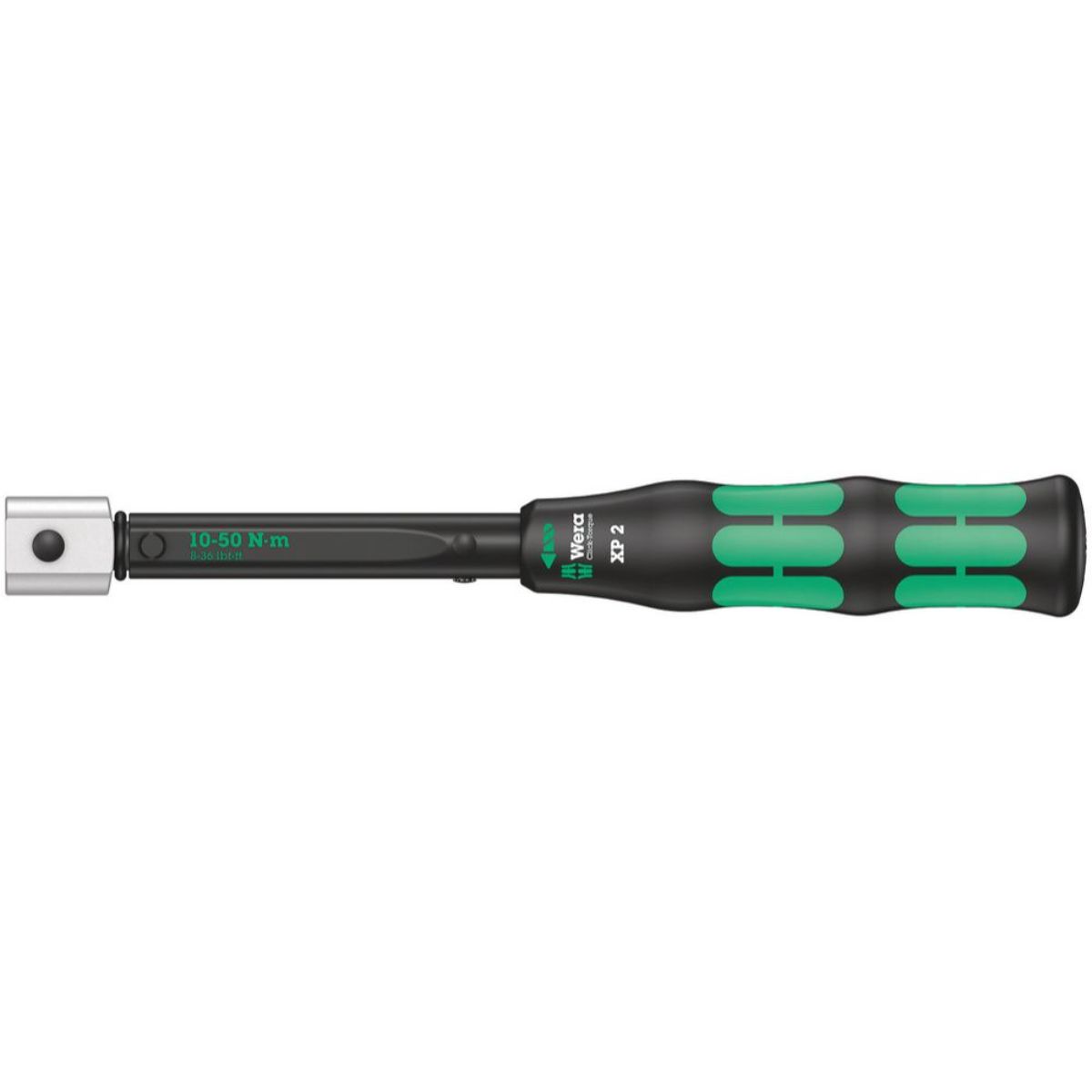 Wera Click-Torque XP 2  einstellbarer Drehmomentschlüssel für Einsteckwerkzeuge, 10-50 Nm, 10 Nm