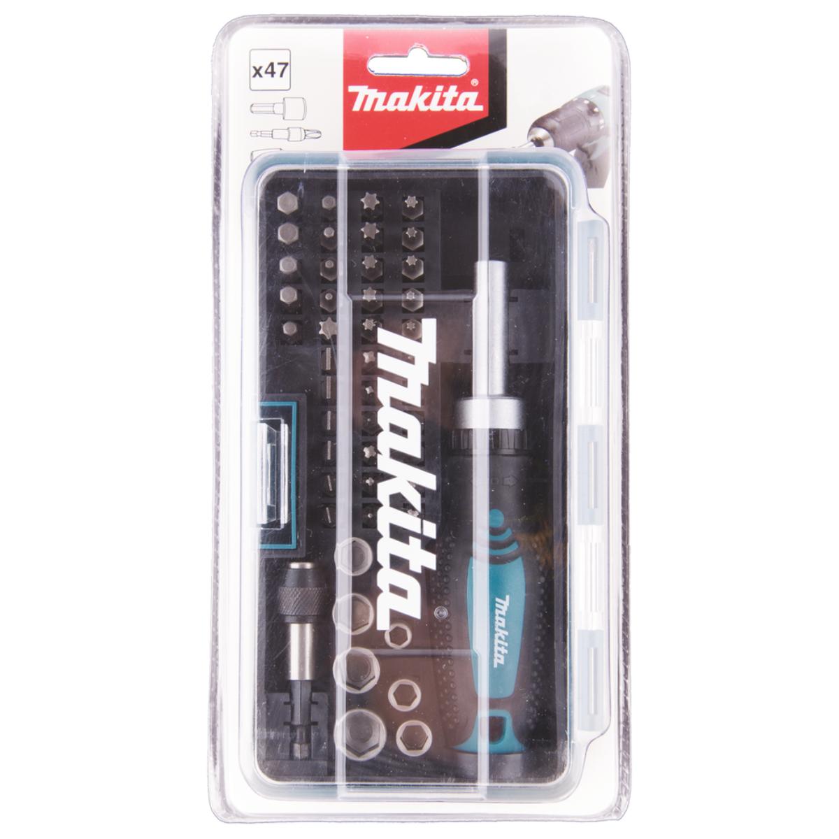 Makita Ratschen-Bit 47-teiliges Set - B-36170