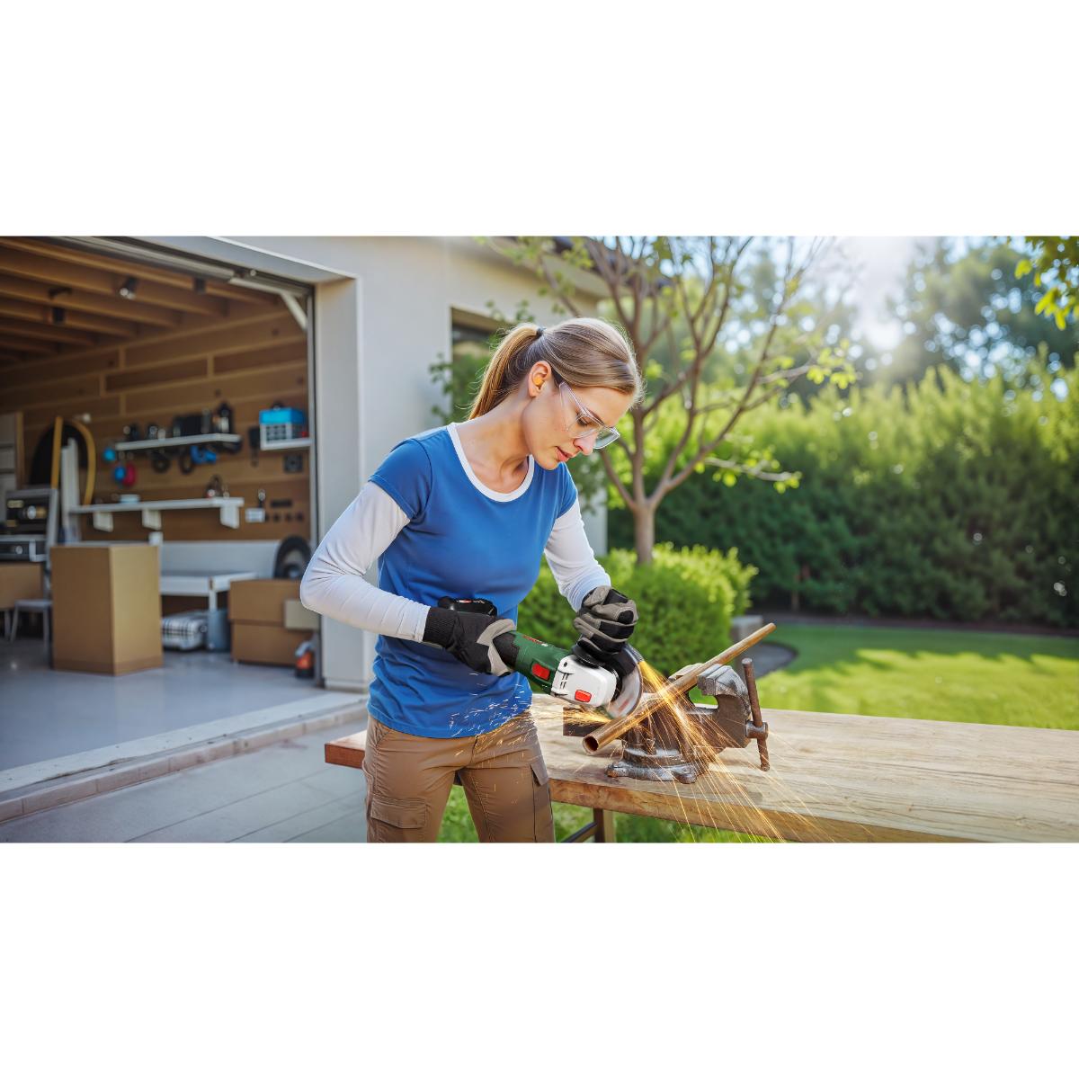 Bosch Akku-Winkelschleifer PWS 18V-70