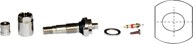 KS Tools RDKS - TPMS Service-Satz für Reifendruck-Kontrollsysteme 22