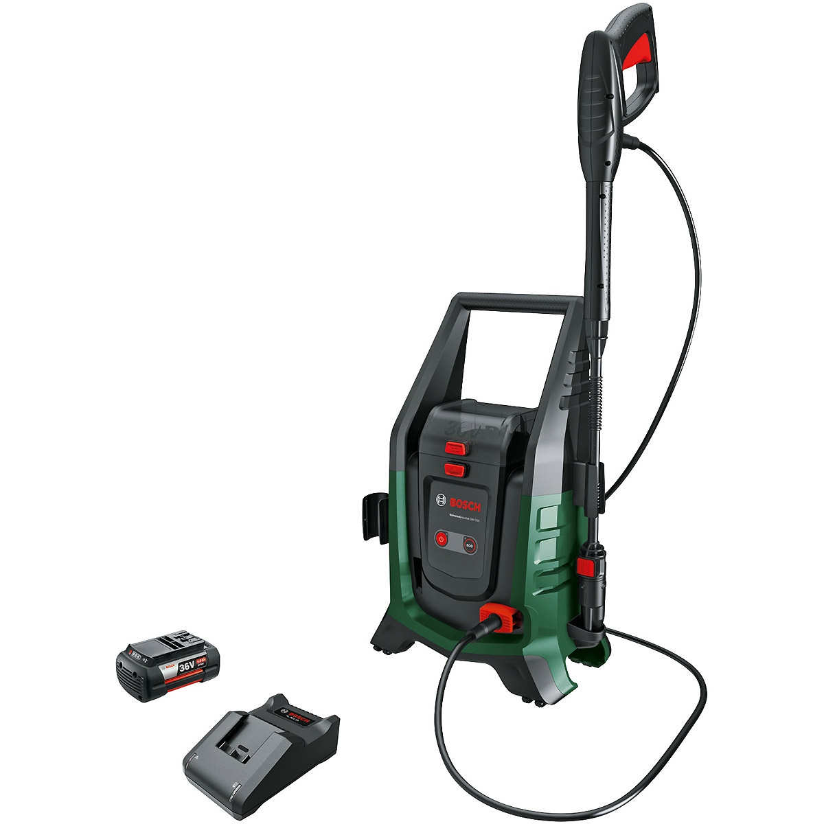 Bosch Akku-Hochdruckreiniger UniversalAquatak 36V-100, 1 x Akku 36V 4,0Ah