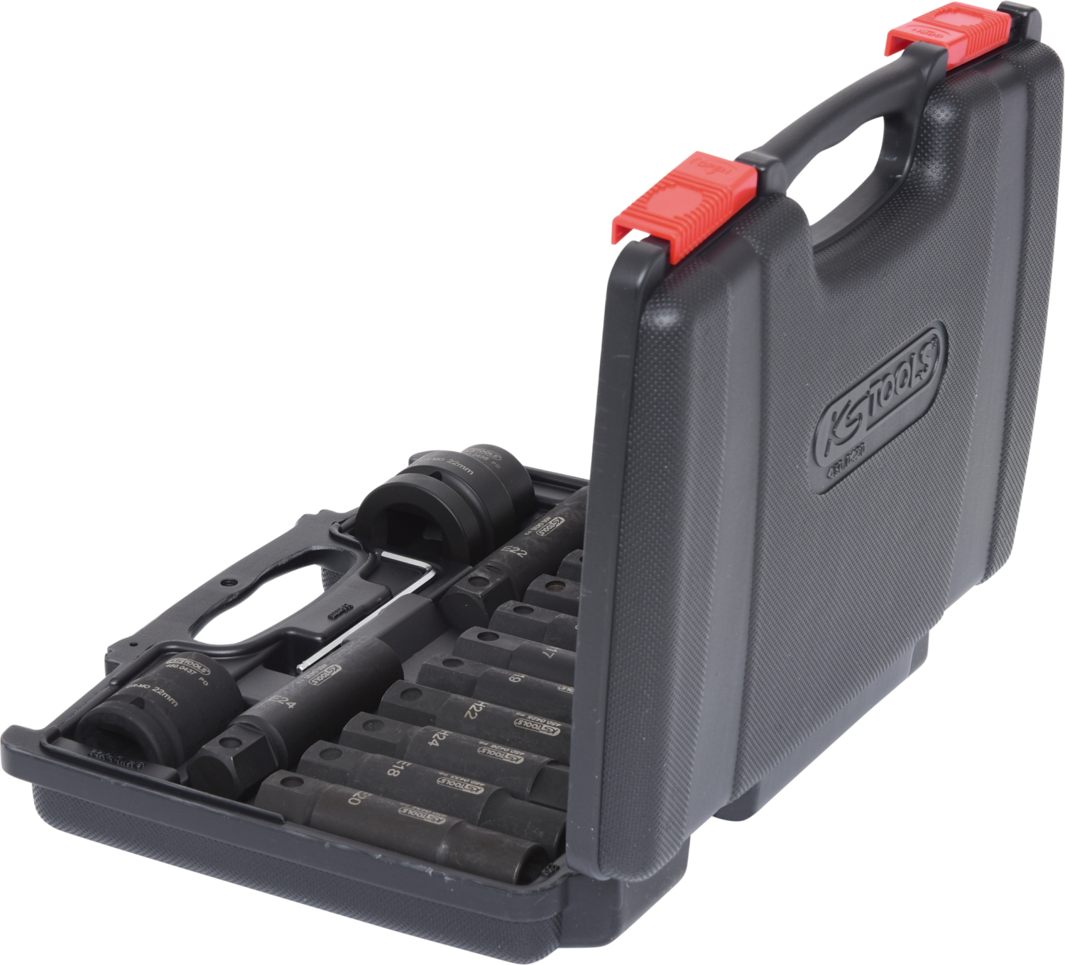KS Tools 3/4"+1" Kraft-Wechsel-Stecknuss- und Bitstecknuss-Satz, 16-tlg