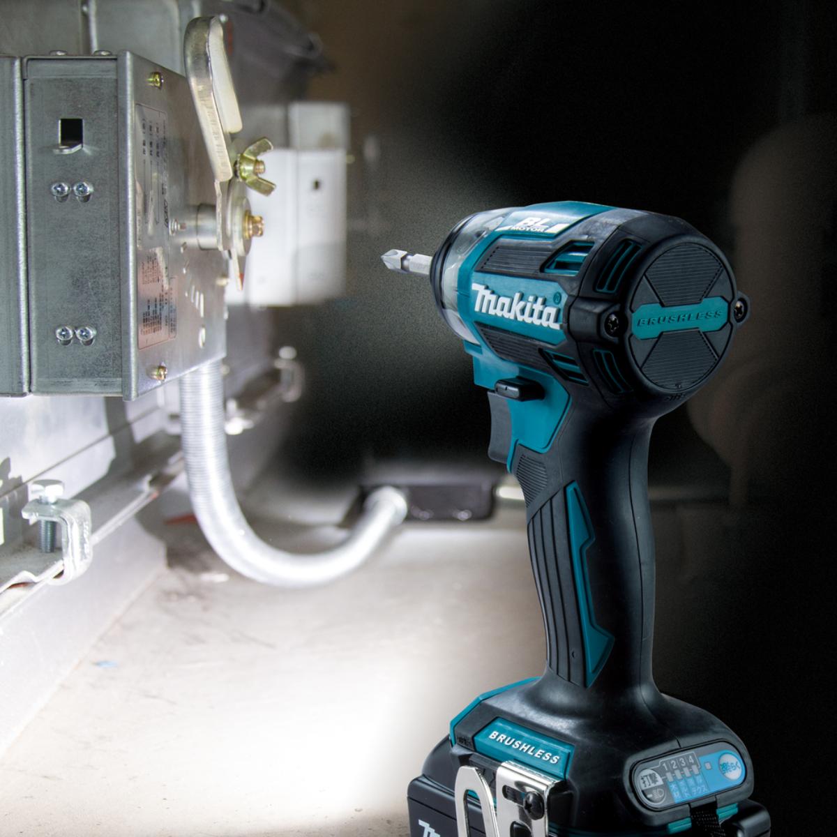 Makita Akku-Schlagschrauber 1/4 Zoll - 180 Nm - 0-3.800 U/min - DTD173RTJ