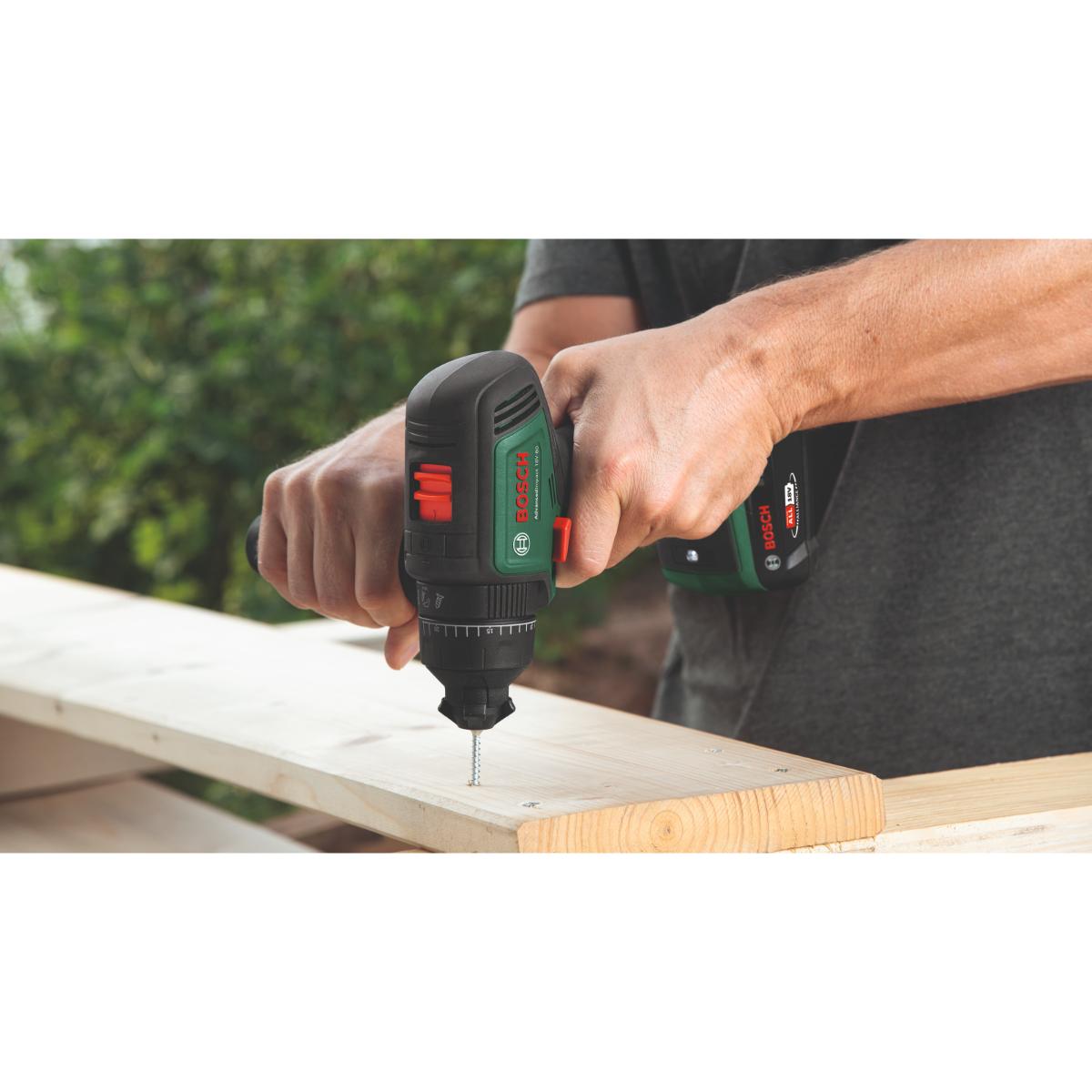 Bosch Akku-Schlagbohrmaschine AdvancedImpact 18V-80 QuickSnap,2 x Akku PBA 18V