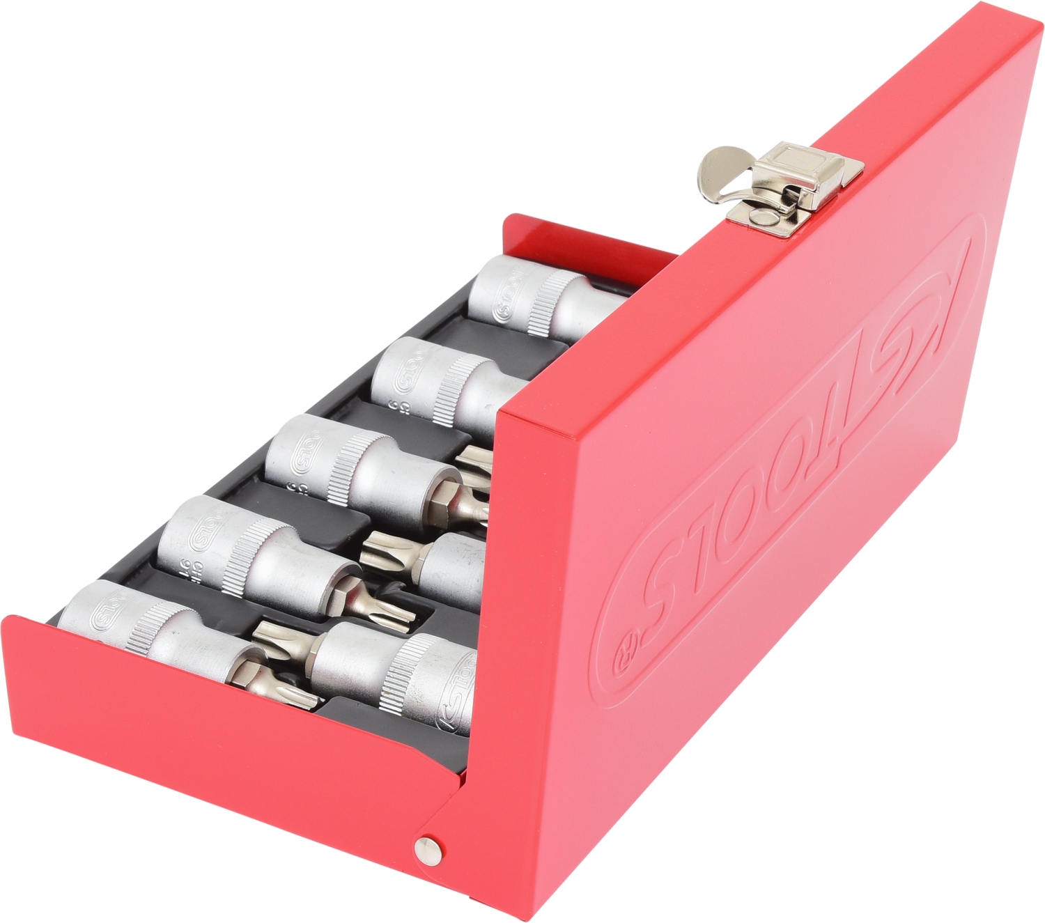 KS Tools 1/2" Bit-Stecknuss-Satz Torx, 9-tlg, T20-T60